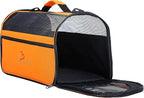 Pawer 18” x 10” x 10”Soft-Sided Foldable Airline Approved Pet Carrier - Image 6
