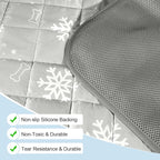 RIOGOO Dog Cooling Mat, Dog Blanket Washable, Cool Fabric & Internal Waterproof - Image 5