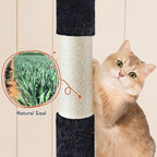 Yaheetech 76.5in Multi-Level Large Cat Tree, Big Cat Tower - Image 9