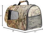 Pawer 18” x 11”x 11” Soft-Sided Foldable Airline Approved Pet Carrier - Image 10