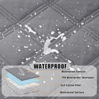 Smiry Waterproof Dog Bed Cover Blanket 82x120, Soft Reversible Pet Blanket - Image 2