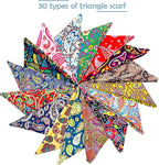 30 Pcs Paisley Bandanas for Dog Polyester Print One Side Bandana Bulk for Small - Image 4
