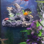 Aquarium Decor Magnetic Driftwood Outcropping Ornament –Wall-Mounted Fish Tank - Image 8