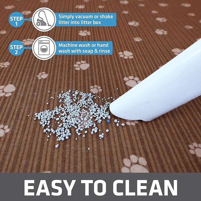 Drymate Cat Litter Box Mat, Litter Trapping Mat, Waterproof, Urine-Proof - Image 5