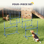 PawHut 4 Piece Dog Agility Training Equipment - Image 5