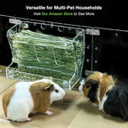 GuineaLoft™ 2-in-1 Hay & Food Feeder - Image 5
