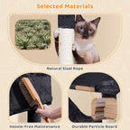 Yaheetech Multil-Level Cat Tree Cat House - Image 6