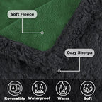 Kritter Planet Waterproof Bed Blanket, Washable Stain Proof Pad Bed Cover - Image 4