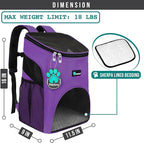 PetAmi Small Dogs and Cat Backpack Carrier, Airline Approved Pet Backpack - Image 2