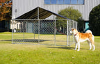 Petonly Outdoor Dog Enclosure Heavy Duty Dog Kennel House Mesh Dog Big Cage Pet - Image 7