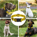 Dog Collar, Floral Boys Girls Puppy Collar - Image 6