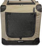 Amazon Basics Portable Folding Soft Dog Crate, Collapsible Travel Kennel - Image 4