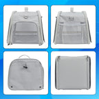 Small Bird Carrier Bag, Portable Travel Parrot Parakeet Carrier Cage - Image 8