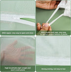6Pcs Plant Covers from Insects, 3Size Bird Netting Barrier - Image 3