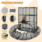 Catio Outdoor Cat Enclosure for Cats & Small Animals, Pet Playpen Cat Climber - Image 2