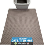 Drymate Cat Litter Box Mat, Litter Trapping Mat, Waterproof, Urine-Proof by Drymate