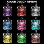 H-DEWALL Custom T Shirts Mineral Wash Tshirt Bootleg Rap Tee Customized Gifts - Image 4