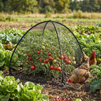 DECOHS 2 Pcs Pop-Up Mesh Plant Cover Tent, Plant Protector Enclosure - Image 5