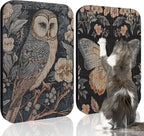 2 Pack Art Cat Scratcher, Wall-Mountable Cat Scratch Pad, Cat Wall Scratcher by LESISSMER
