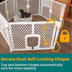 MyPet Petyard Passage: 5.5 Ft. Wide Customizable Folding Dog Playpen - Image 4