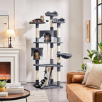 Yaheetech 79in Multi-Level Cat Trees Indoor Cat Tower - Image 2