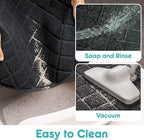 PVC Cat Litter Mat 24" x 15" Inch Black, Less Waste Cat Litter Box Mat - Image 6