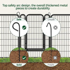 Yaheetech Dog Playpen, 40 inch 8 Panels Dog Pen - Image 4