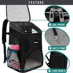 PetAmi Small Dogs and Cat Backpack Carrier, Airline Approved Pet Backpack - Image 3