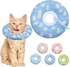 Cat Cone Collar Soft, Adjustable Cat Recovery Collar Kitten Cones to Stop by Seyezo