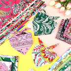 150 Pcs Paisley Dog Bandanas Bulk Pet Bibs Colorful Triangle Scarf Pet Paisley - Image 7