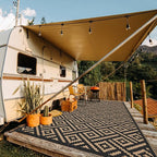GENIMO Outdoor Rug for Patio Clearance, Reversible Plastic Straw Rugs for RV - Image 7