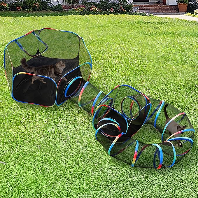 Outdoor Cat Enclosure by TOYSBOOM