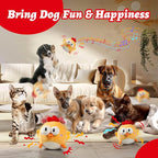 Interactive Dog Toys, Squeaky Moving Ball Toy - Image 3