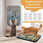 2 Pack Art Cat Scratcher, Wall-Mountable Cat Scratch Pad, Wall Cat Scratcher - Image 3