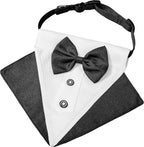 ADOGGYGO Formal Dog Tuxedo Wedding Pet Bandana Collar - Image 4