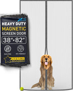 Flux Phenom Magnetic Screen Door Mesh 38x82 Inch – Easy Install, Strong Magnet by FluxPhenom