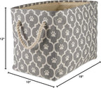 Bone Dry Pet Storage Collection Lattice Paw Print, Medium Rectangle - Image 5