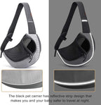 FDJASGY Pet Sling Carrier for Small Dogs Cats, Breathable Mesh Travelling Hand - Image 7