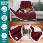 PetAmi Dog Blanket for Medium Large Dogs, Pet Bed Blanket Cat Puppy Kitten - Image 5
