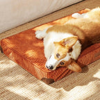 FUKUMARU Dog Bed, Thickened Corduroy Orthopedic Dog Beds - Image 8