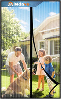 Magnetic Screen Door，Screen Door Mesh，Keep Bugs Out, Heavy-Duty Mesh Curtain by Welcometobuy
