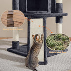 Yaheetech 42in Cat Tree Tower for Indoor Cats, Kitten House - Image 9