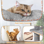 Yaheetech Tall Cat Tree, 80in Multi-Level Cat Tower - Image 8