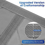 Cotton Thermal Door Screen Draft Stopper Cover Made of Oxford and Cotton Fill - Image 5