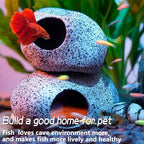Ameliade Aquarium Decorations Cave Fish Tank Accessories Rock Decor - Image 4