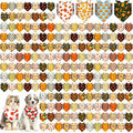 Aliceset 180 Pcs Fall Dog Bandanas Bulk Thanksgiving Bandana by Aliceset