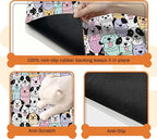 Pet Feeding Mat for Floors Waterproof Dog Mat for Food and Water Absorbent - Image 3