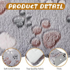 Tuanse 4 Pack Ultra Soft Dog Cat Bed Mat Small Animal Guinea Pig Bed - Image 3