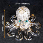 Natural Crystal Gravel Octopus Resin Marine Animals Fish Tank Decorative - Image 2