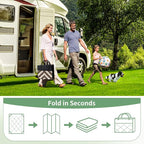 GENIMO Outdoor Rug for Patio Clearance, Reversible Plastic Straw Rugs for RV - Image 6
